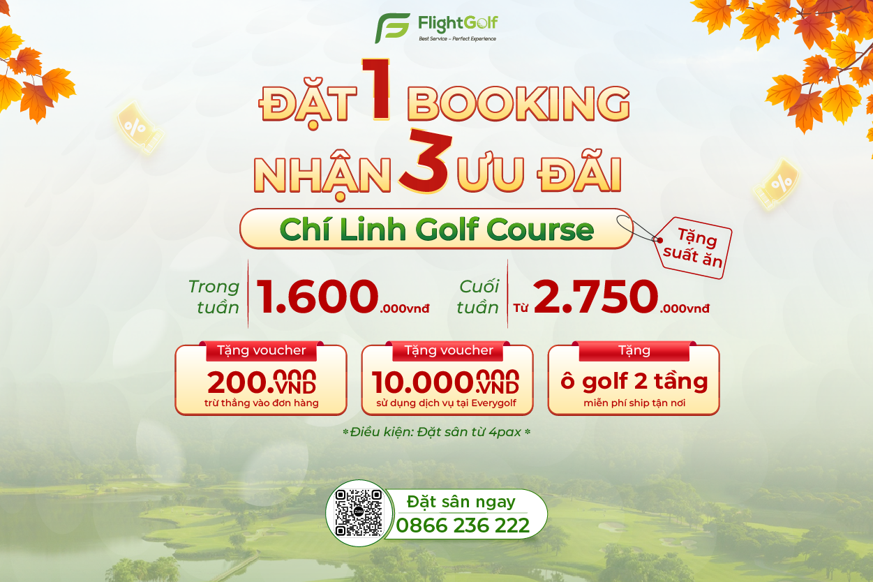 đặt sân golf 