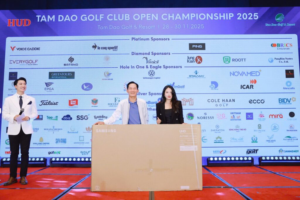 FlightGolf Tour đồng hành giải đấu